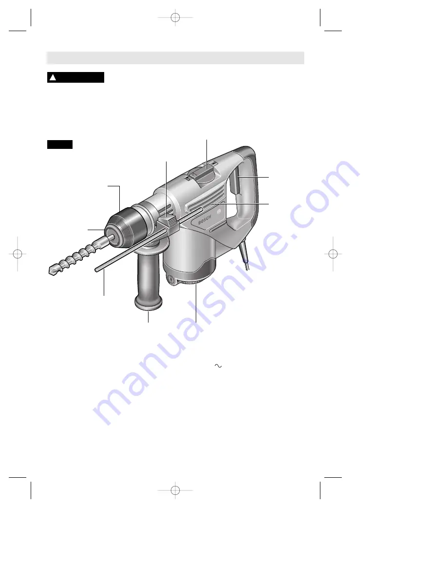 Bosch 11239VS - NA SDS-plus 1