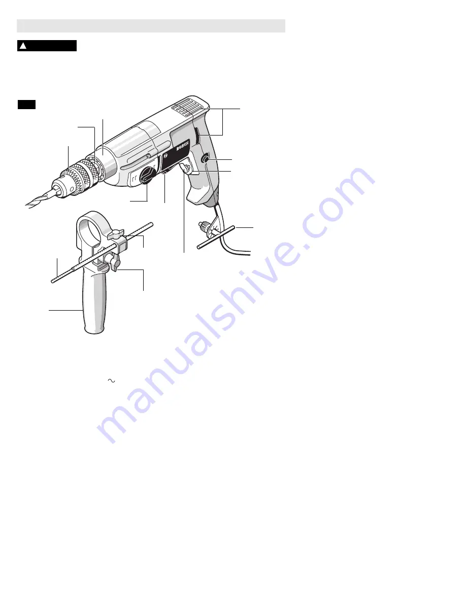 Bosch 1169VSR - 1/2 Inch Dual Torque Double Insulated Drill Скачать руководство пользователя страница 15