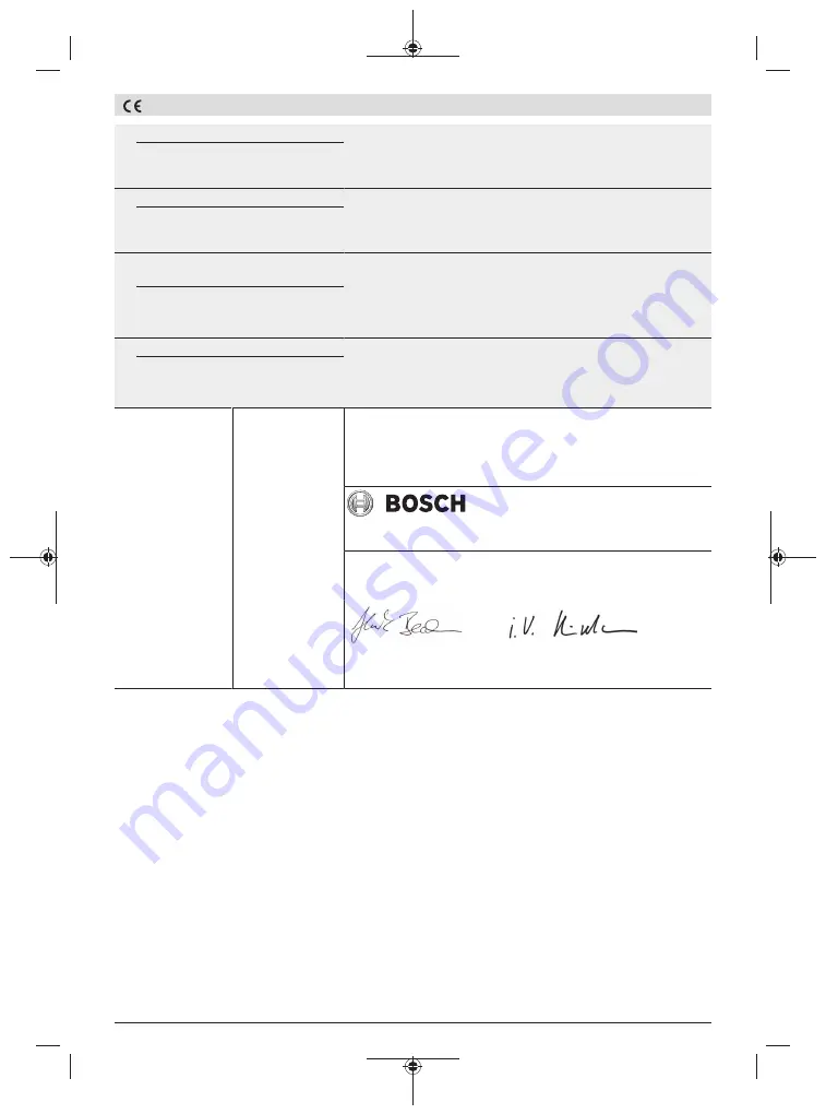 Bosch 3 601 JJ0 100 Original Instructions Manual Download Page 275