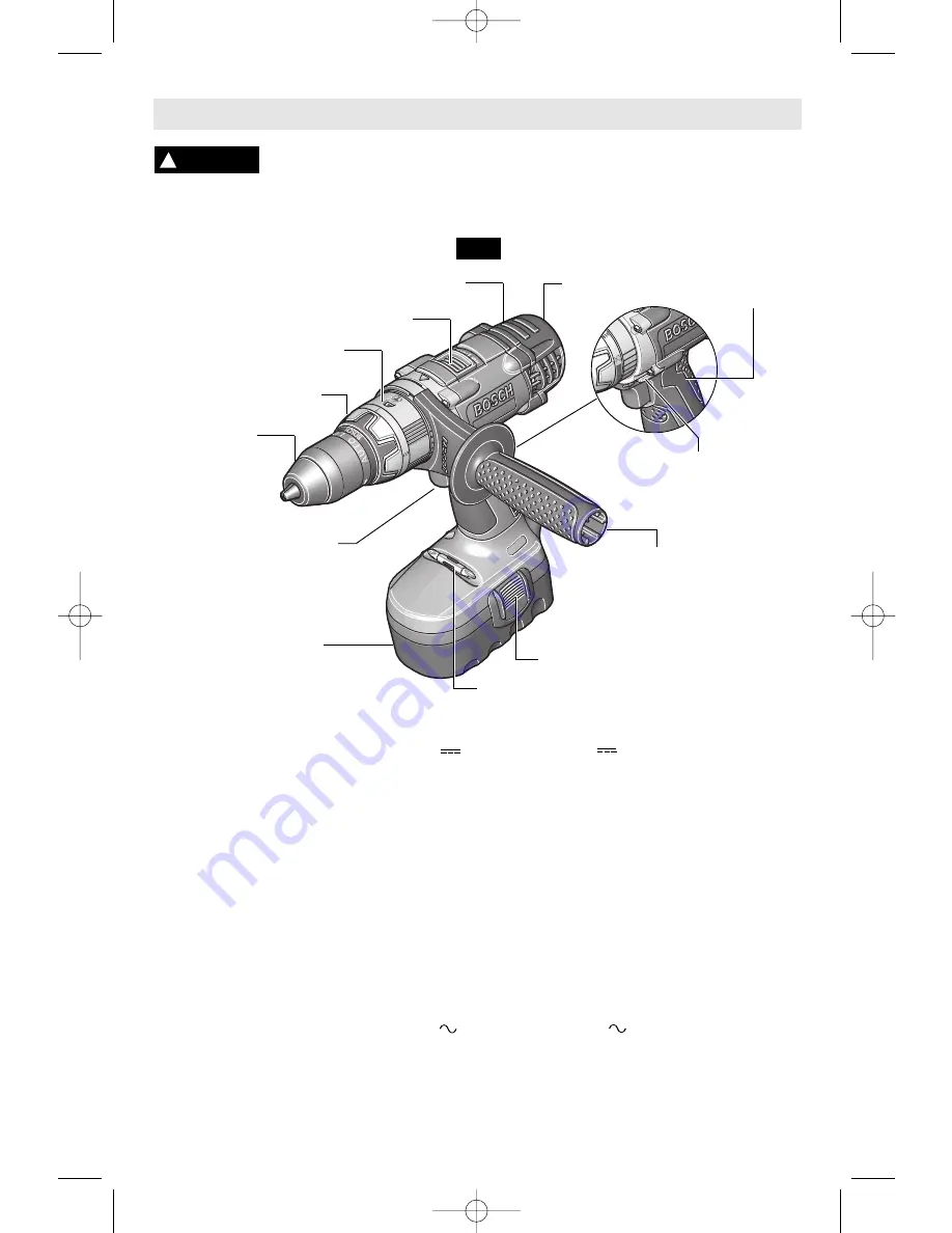 Bosch 32609 Operating/Safety Instructions Manual Download Page 8