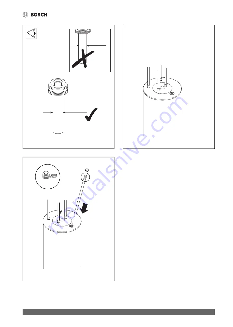 Bosch 7 735 500 7848 Installation And Maintenance Instructions For Contractors Download Page 49