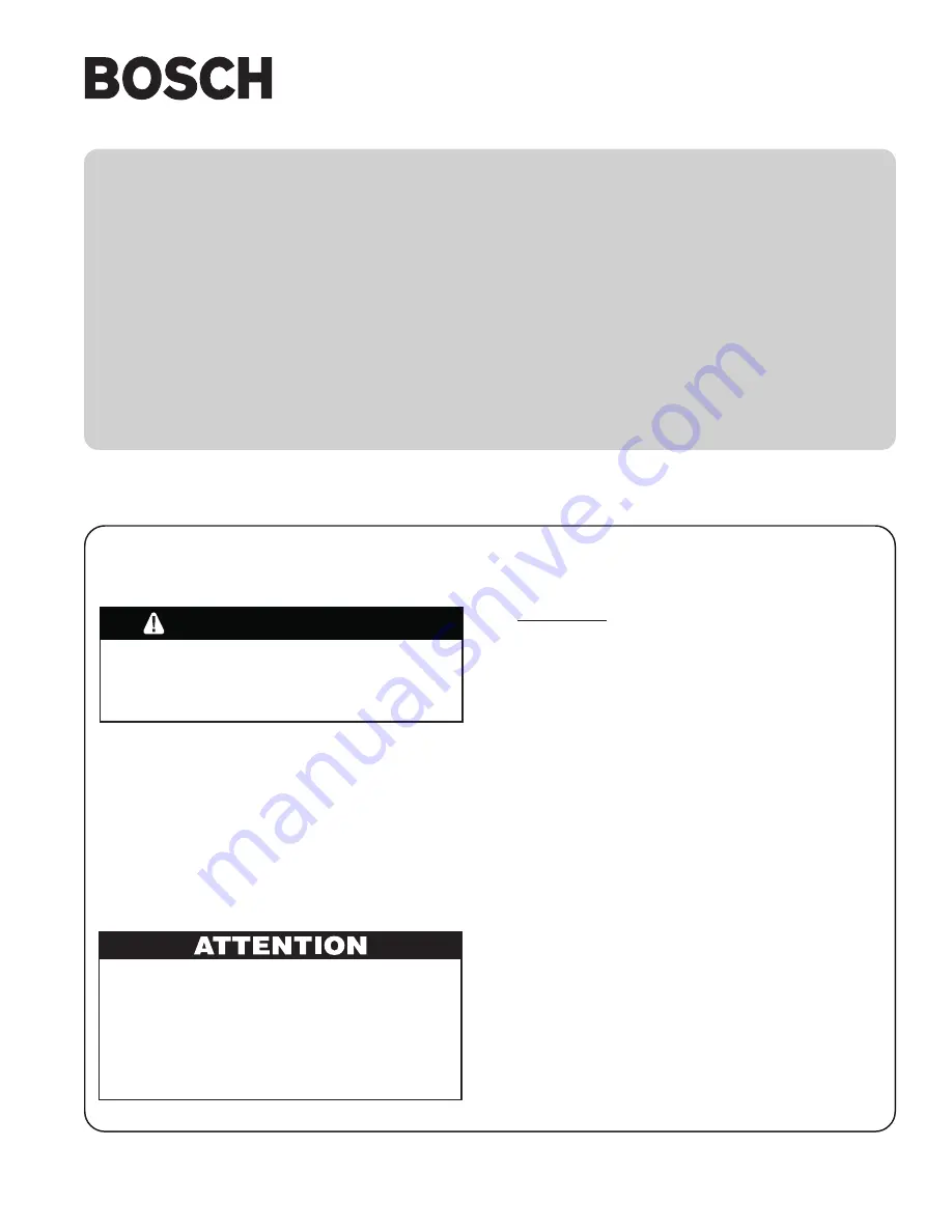 Bosch 9000060331 (8503) Installation Instructions Manual Download Page 19