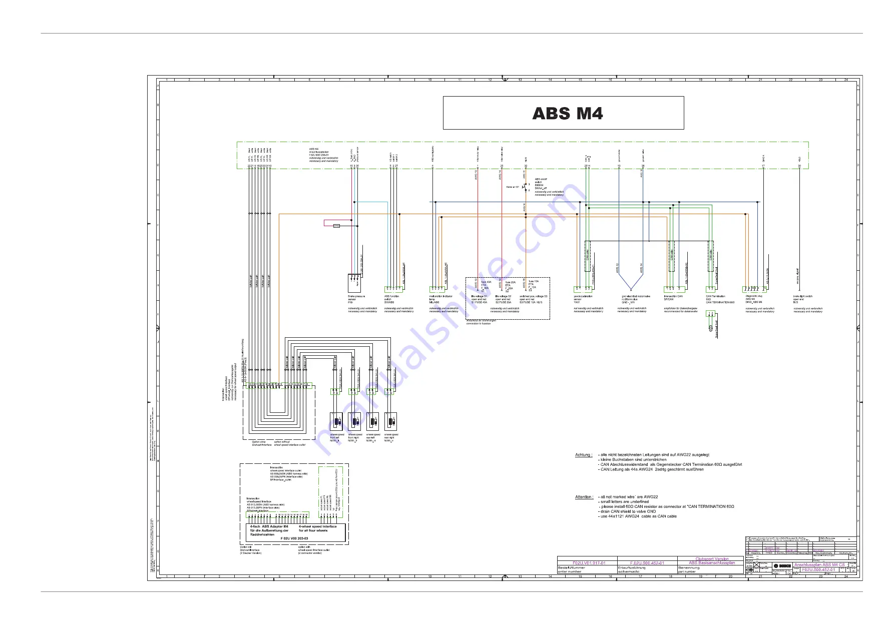 Bosch ABS M4 User Manual Download Page 49