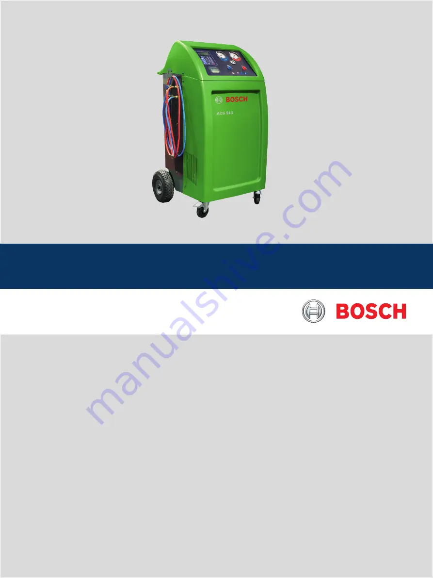 Bosch ACS 511 Repair Instruction Download Page 1