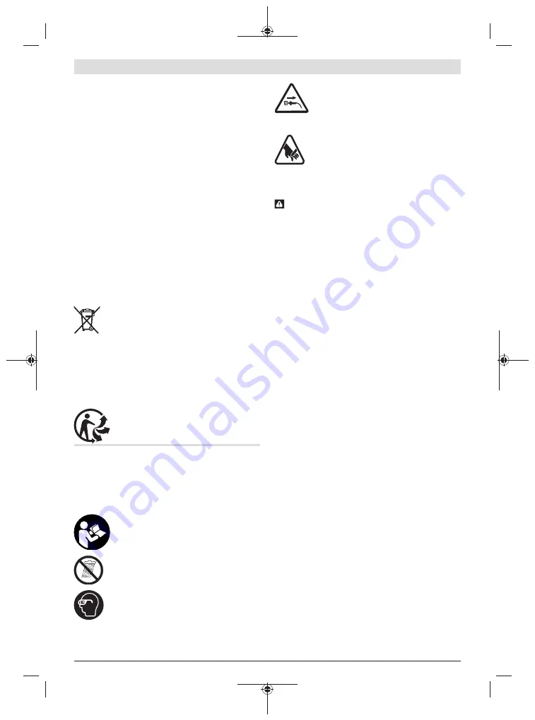 Bosch AdvancedHedgeCut 65 Original Instructions Manual Download Page 22