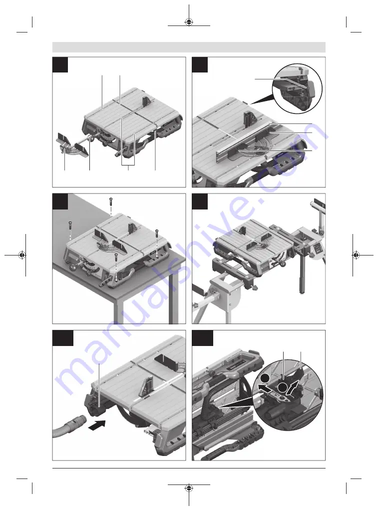 Bosch AdvancedTableCut 52 Скачать руководство пользователя страница 5