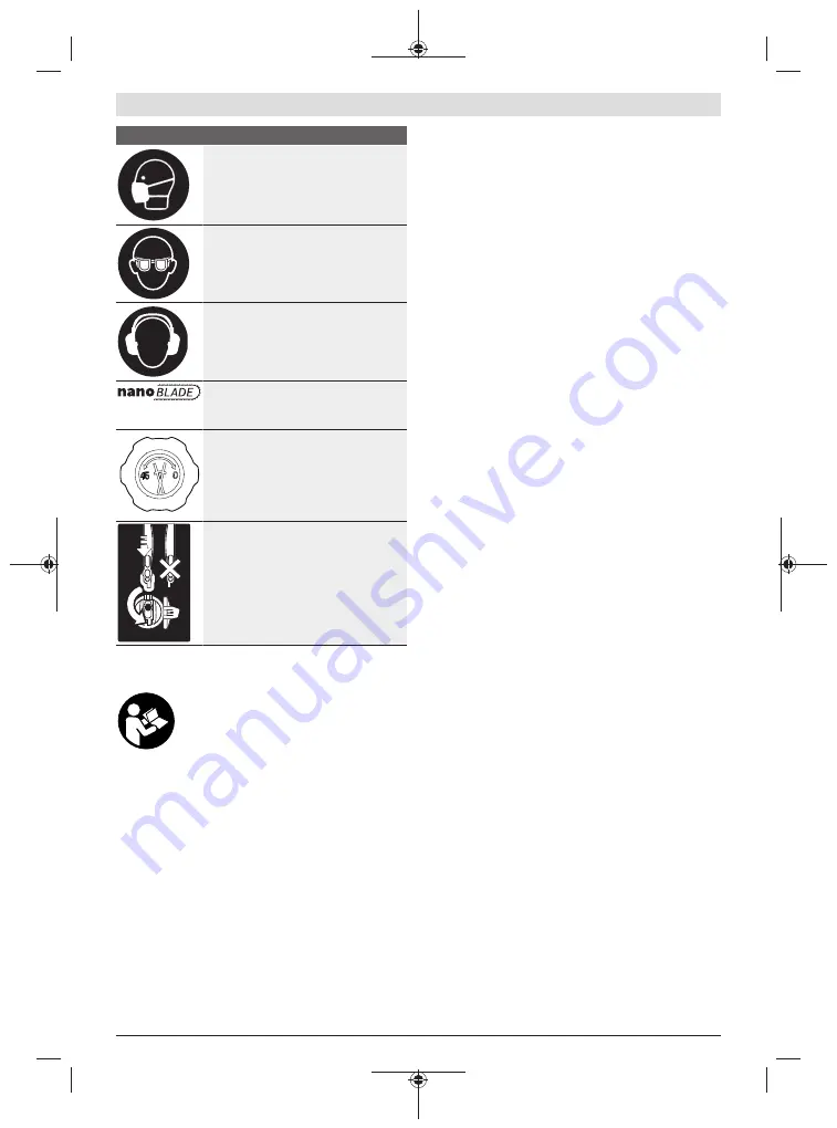 Bosch AdvancedTableCut 52 Original Instructions Manual Download Page 175