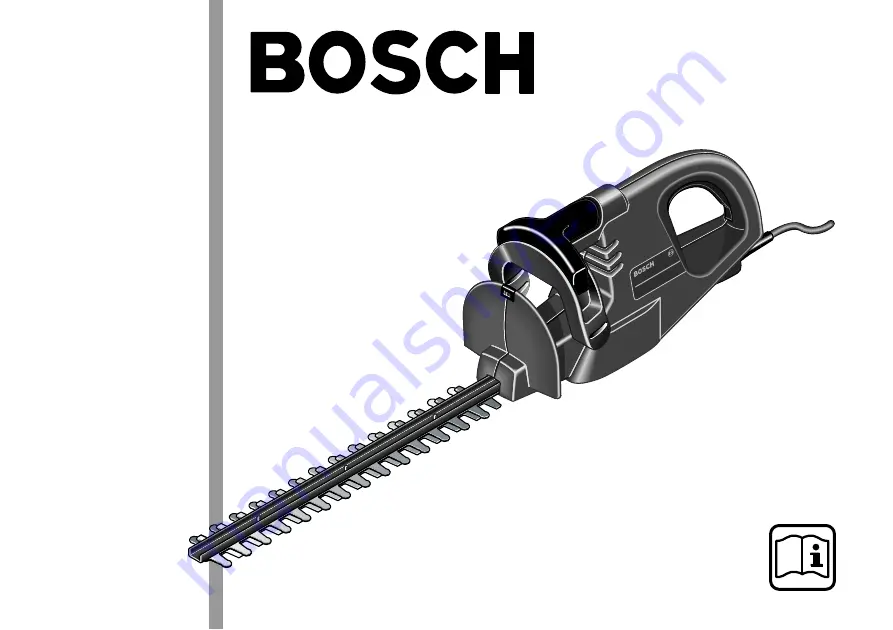 Bosch AHS 2000 Operating Instructions Manual Download Page 1