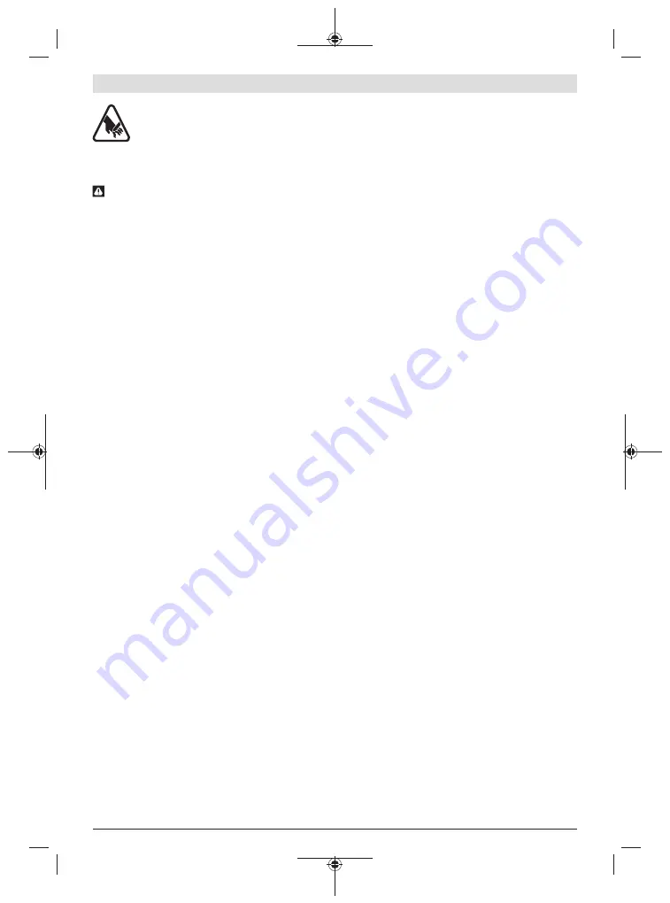 Bosch AHS 48-20 LI Original Instructions Manual Download Page 30