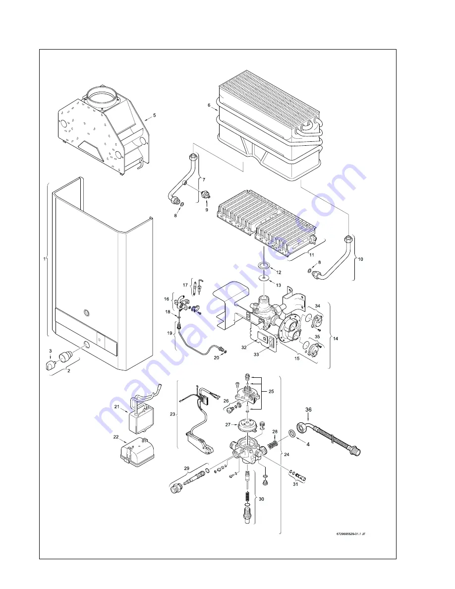 Bosch AquaStar 125X LP Installation And Operating Instructions Manual Download Page 14