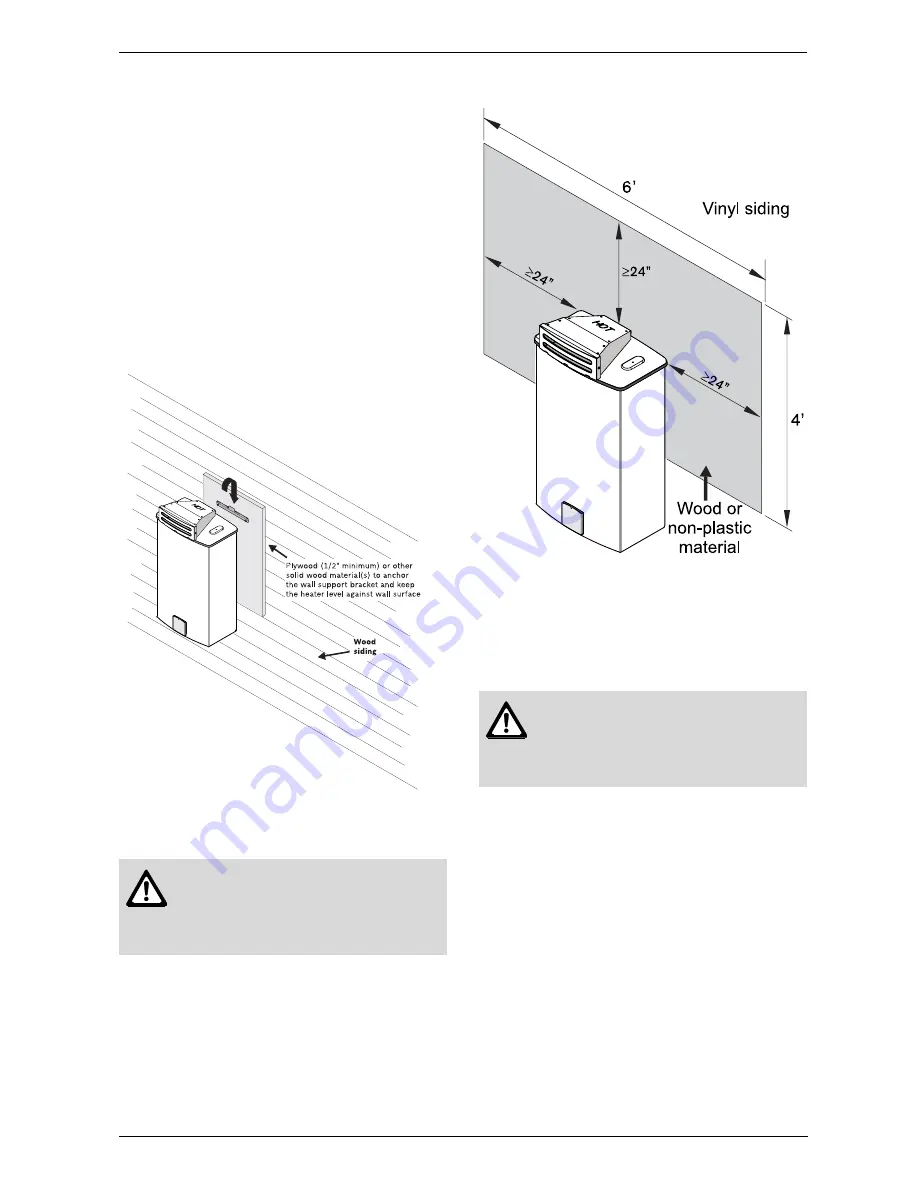 Bosch Aquastar 2400 ES Installation Instructions Manual Download Page 5