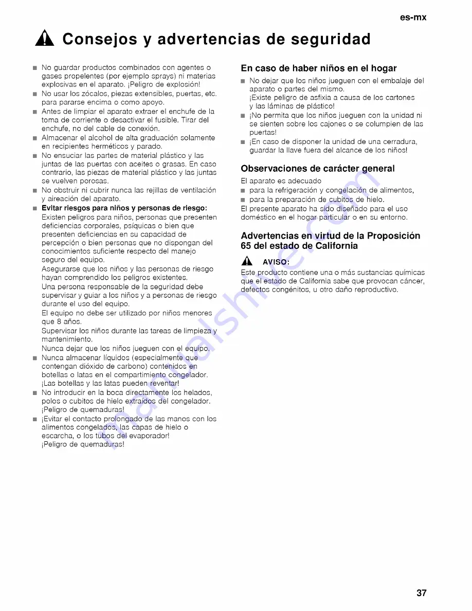 Bosch B1.. CB SERIES Operating Instructions Manual Download Page 37