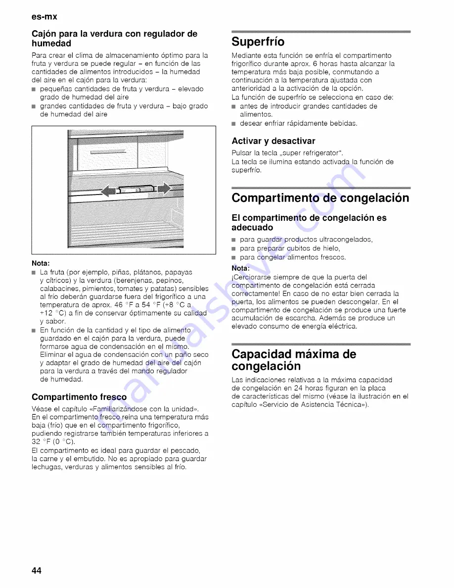 Bosch B1.. CB SERIES Operating Instructions Manual Download Page 44