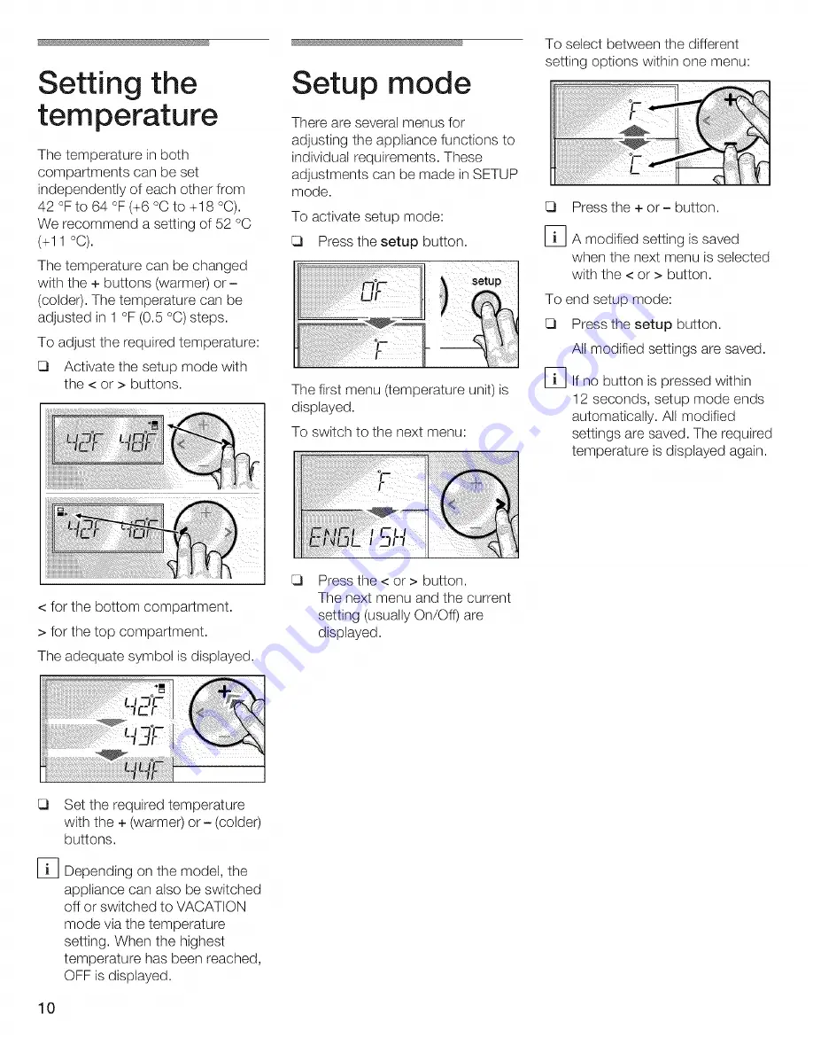 Bosch B18IW Series Use & Care Manual Download Page 9