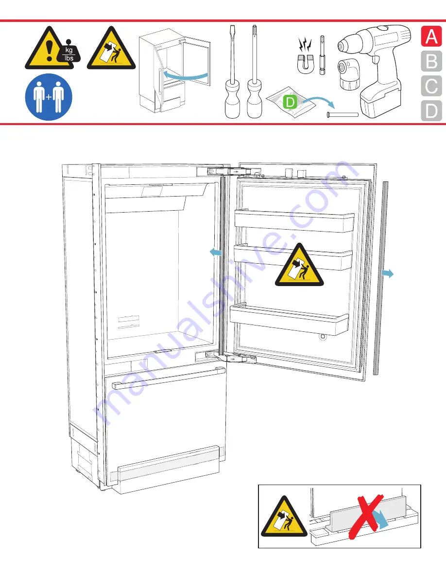 Bosch B30BB930SS Installation Instructions Manual Download Page 17