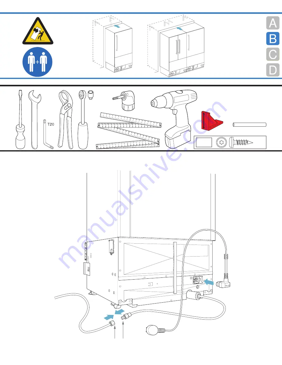 Bosch B30BB930SS Installation Instructions Manual Download Page 71