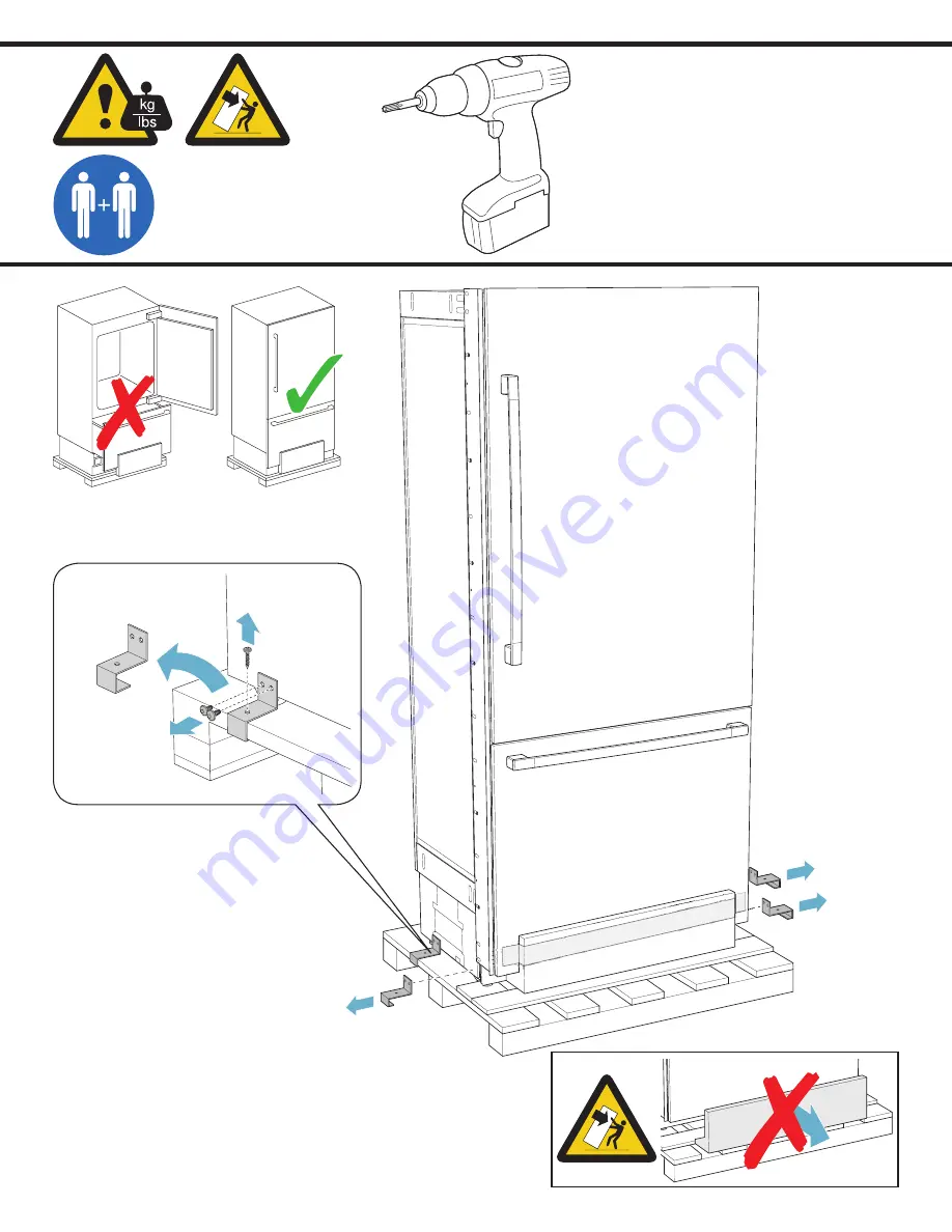 Bosch B30BB935SS Installation Instructions Manual Download Page 10