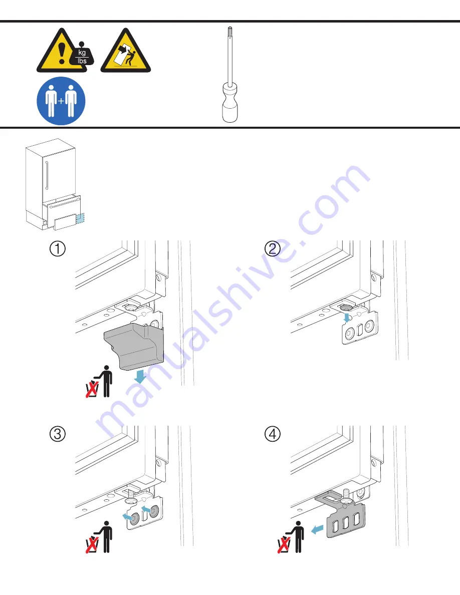 Bosch B30BB935SS Installation Instructions Manual Download Page 43