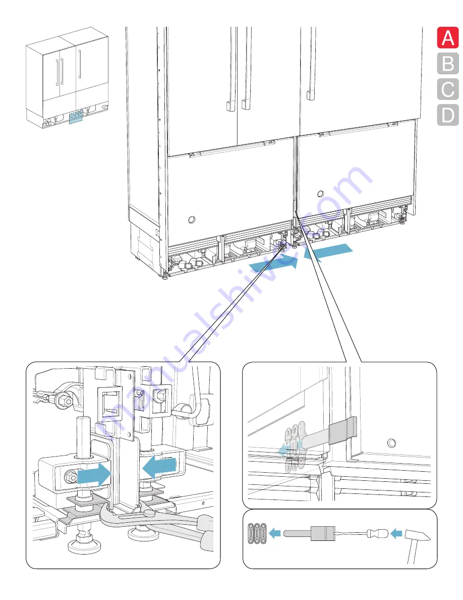 Bosch B30BB935SS Installation Instructions Manual Download Page 62