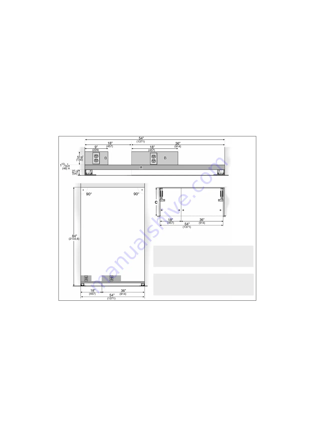 Bosch B36IB Series Installation Instructions Manual Download Page 10