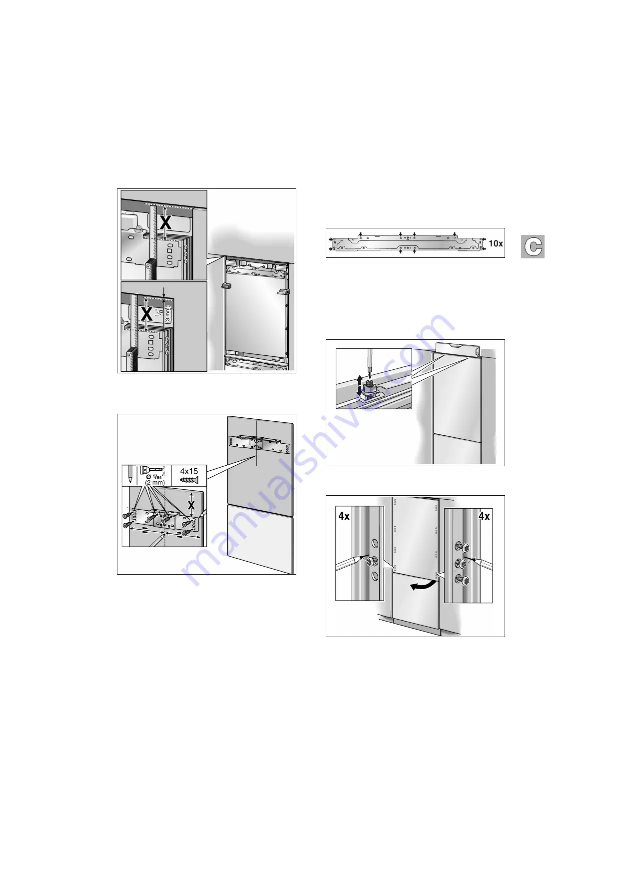 Bosch B36IB Series Installation Instructions Manual Download Page 29