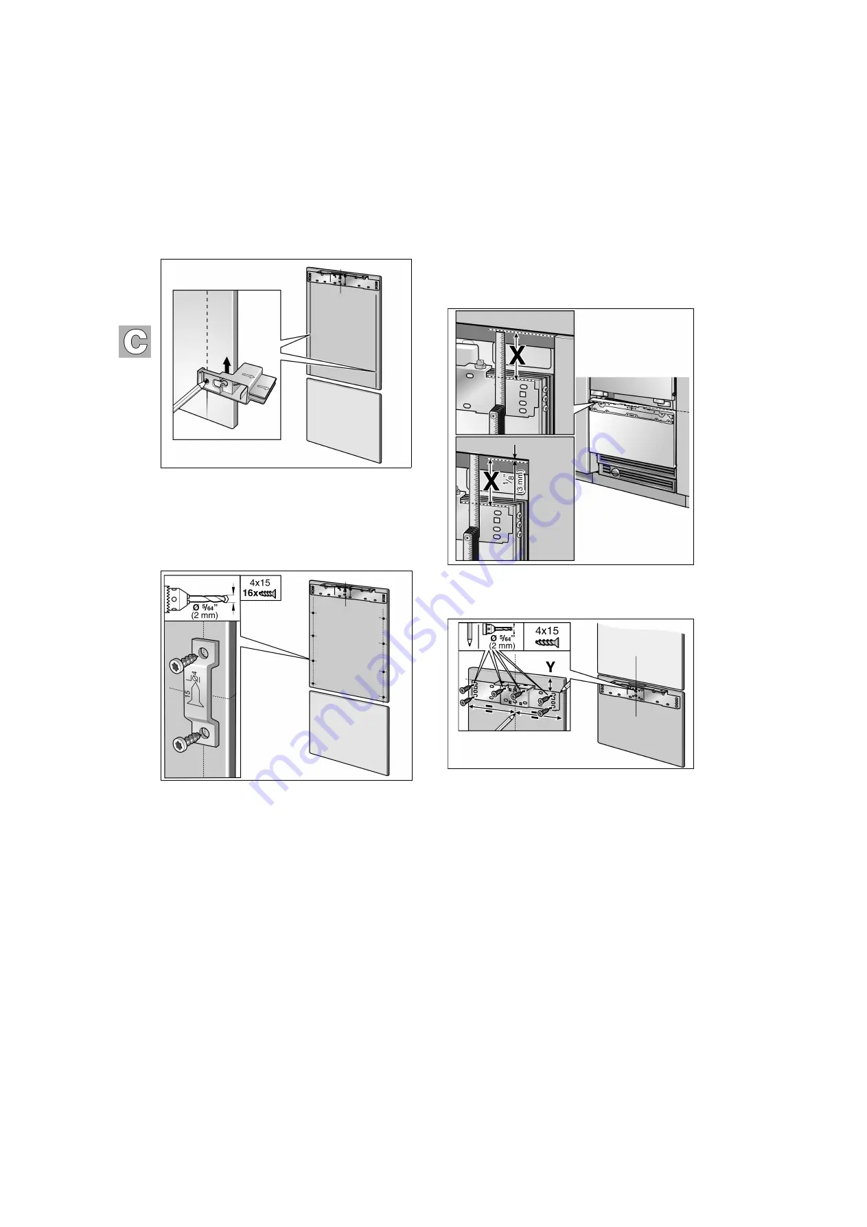 Bosch B36IB Series Installation Instructions Manual Download Page 64