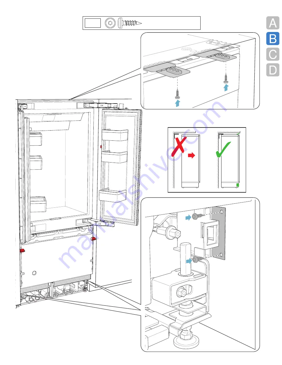 Bosch B36IT905NP Installation Instructions Manual Download Page 37