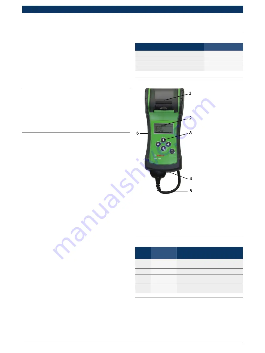 Bosch BAT 125 Original Instructions Manual Download Page 14