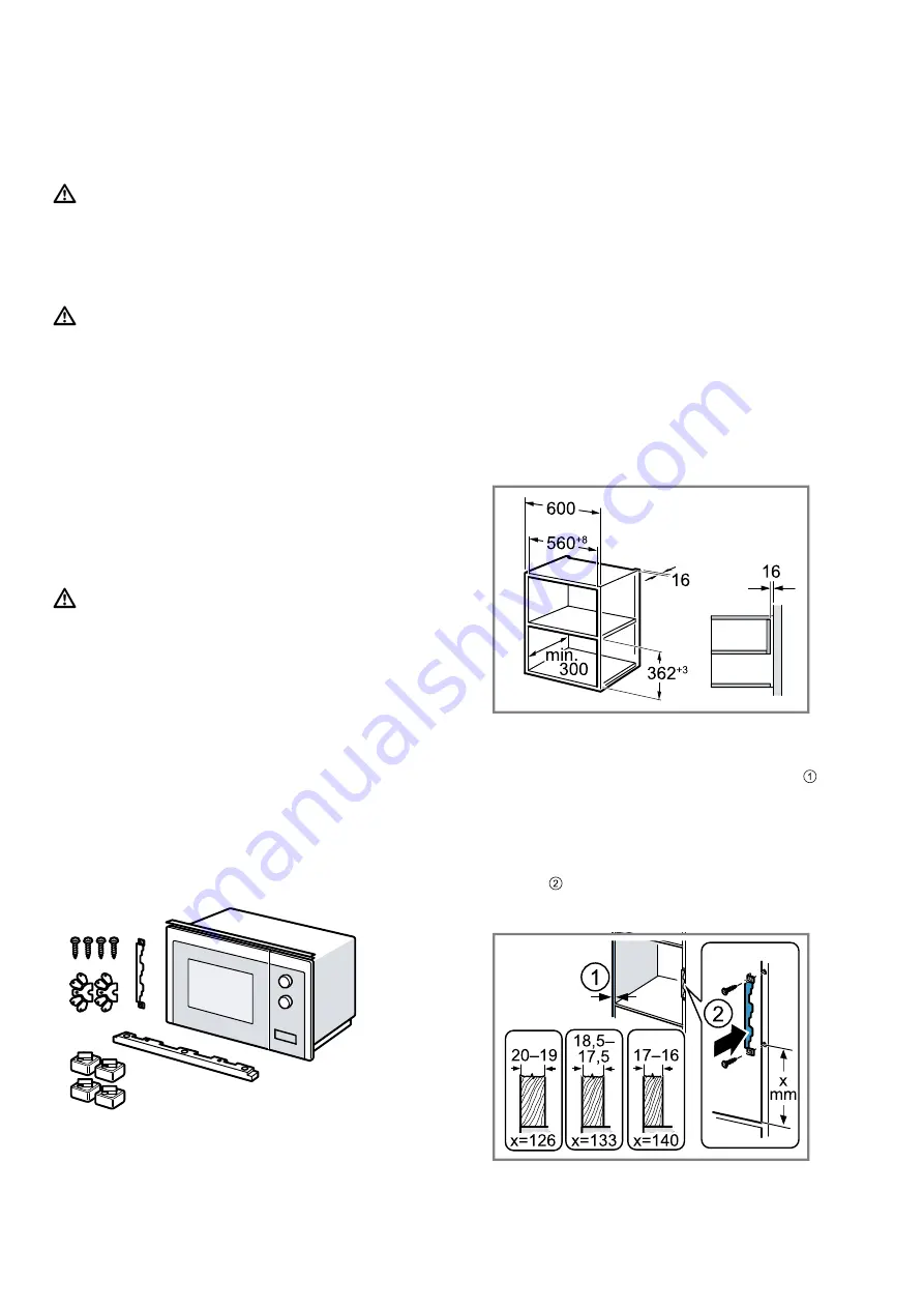 Bosch BEL520MS0B User Manual And Installation Instructions Download Page 20