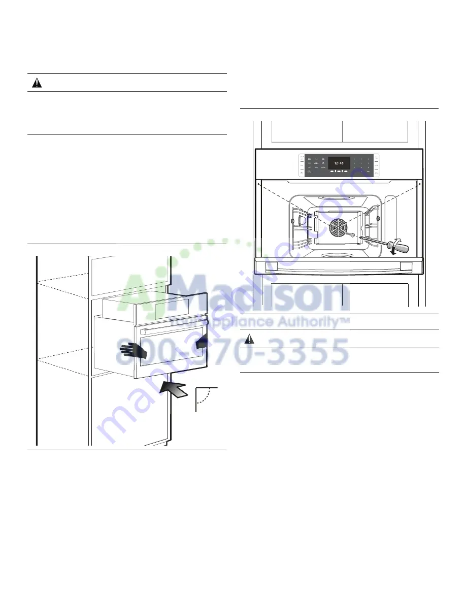 Bosch Benchmark HSLP451UC Installation Manual Download Page 23