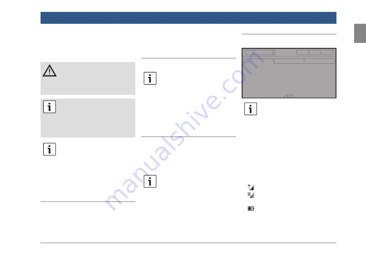 Bosch Center CM-C 19 Operating Instructions Manual Download Page 65