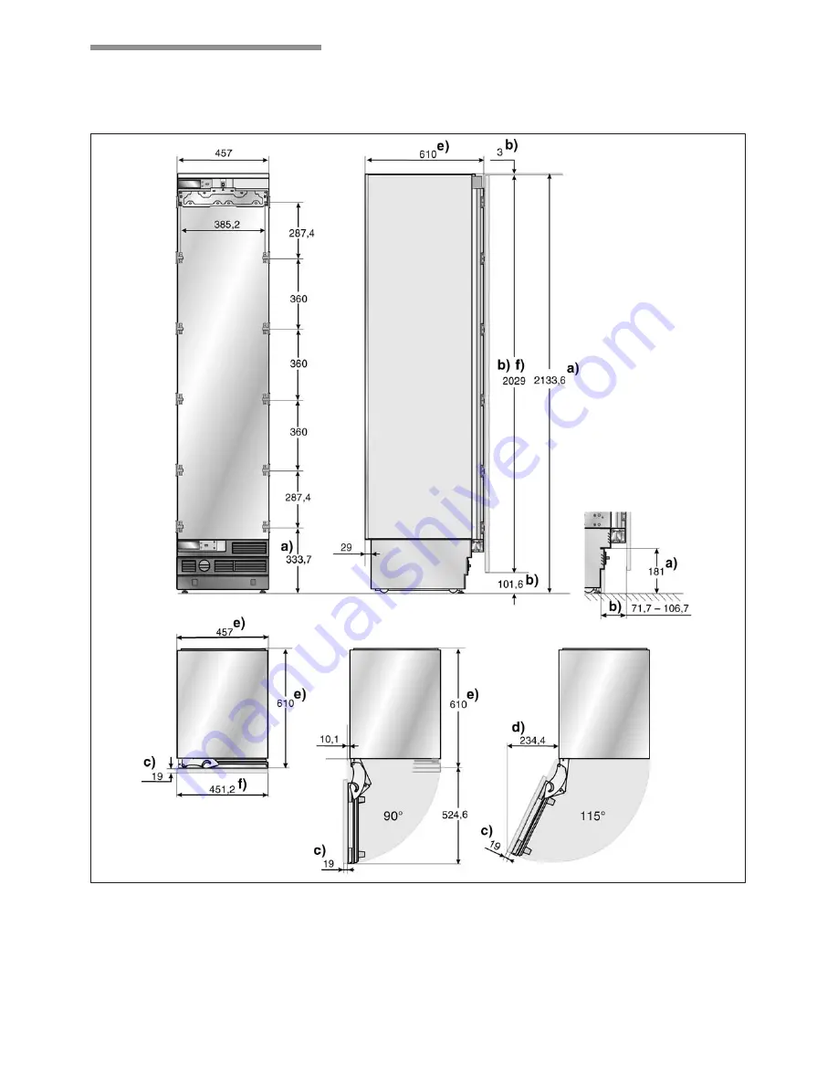 Bosch CIR24P Series Installation Instructions Manual Download Page 10