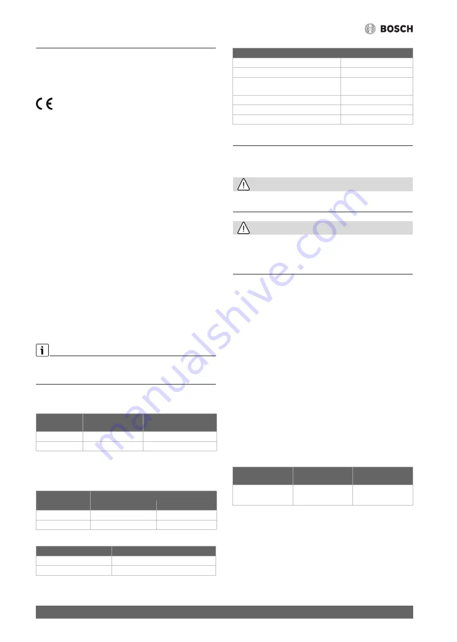 Bosch CL5000i-Set 26 E Installation Instructions Manual Download Page 34