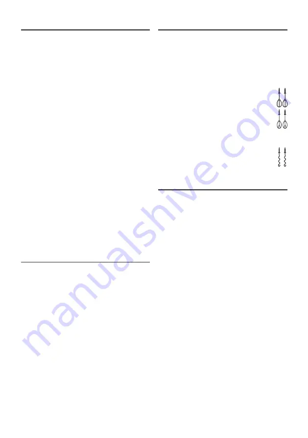 Bosch CleverMixx MFQ2210Y/01 Instruction Manual Download Page 47