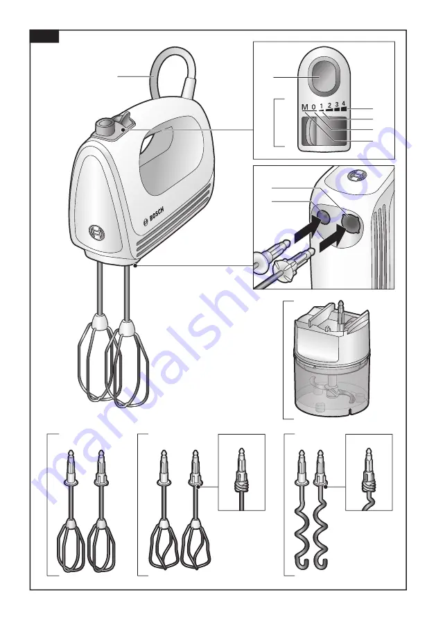 Bosch CleverMixx MFQ2210Y/01 Instruction Manual Download Page 109