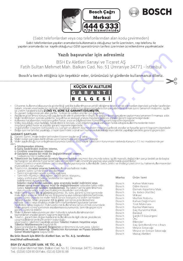 Bosch CleverMixx MSM16 Series Instruction Manual Download Page 88