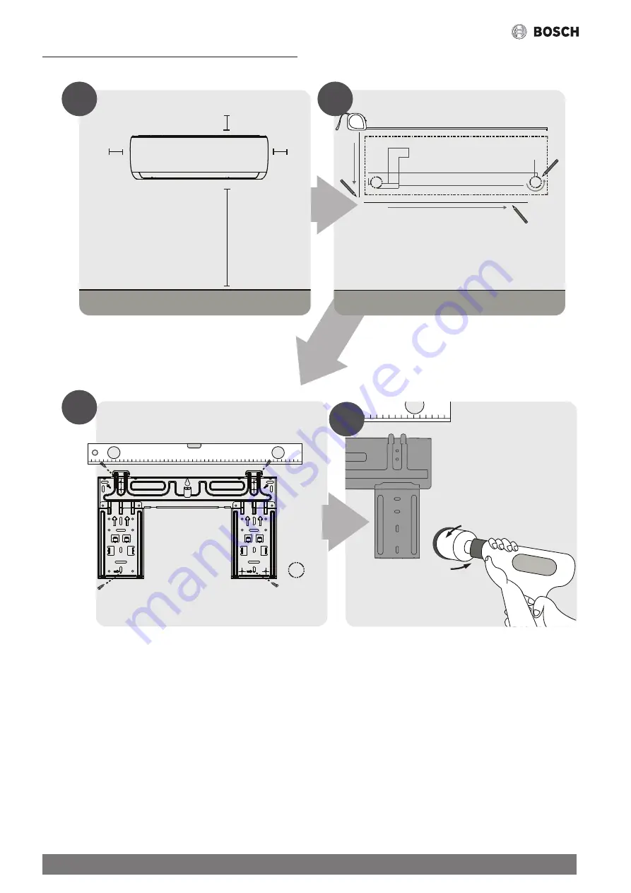 Bosch Climate 5000 RAC 2,6-2 IBW Installation Manual Download Page 6