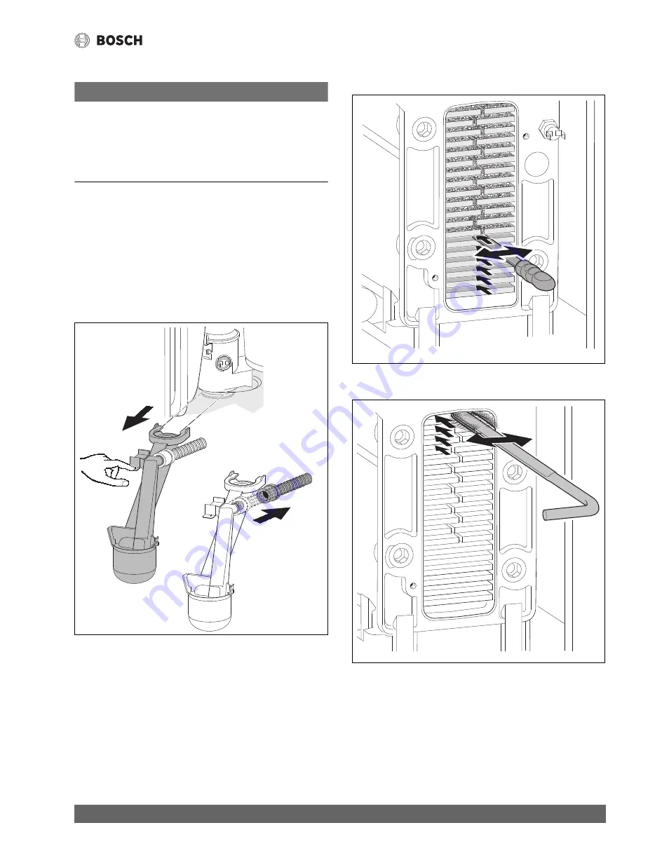 Bosch Combi FS Series Installation And Maintenance Instructions For Contractors Download Page 69