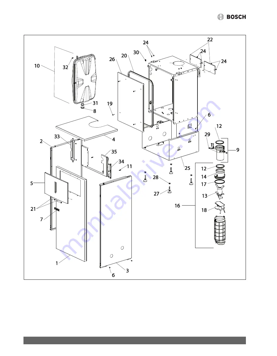 Bosch Combi FS Series Installation And Maintenance Instructions For Contractors Download Page 82