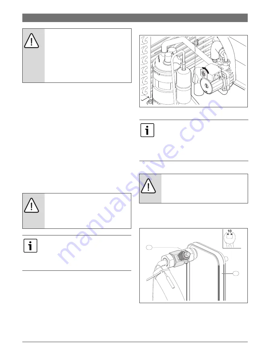 Bosch Compress 3000 DW FO HP 270-1E 0 FOV/S Installation Instructions Manual Download Page 20