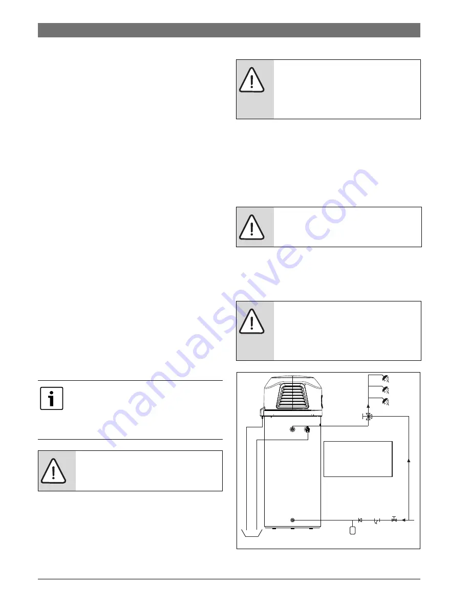 Bosch Compress 3000 DW FOO Installation Instructions Manual Download Page 16