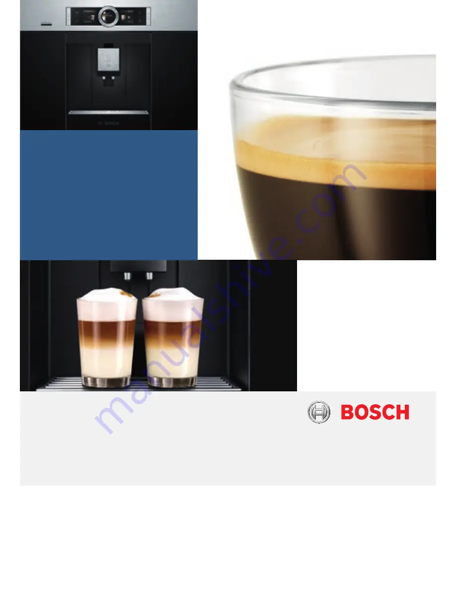 Bosch CTL636ES6W Скачать руководство пользователя страница 1