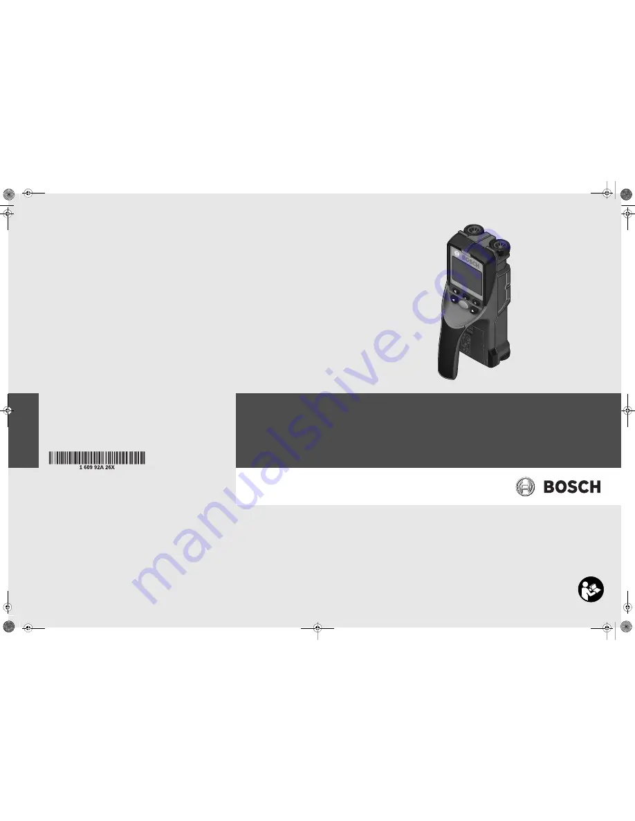 Bosch D-tect 150 Professional Скачать руководство пользователя страница 1