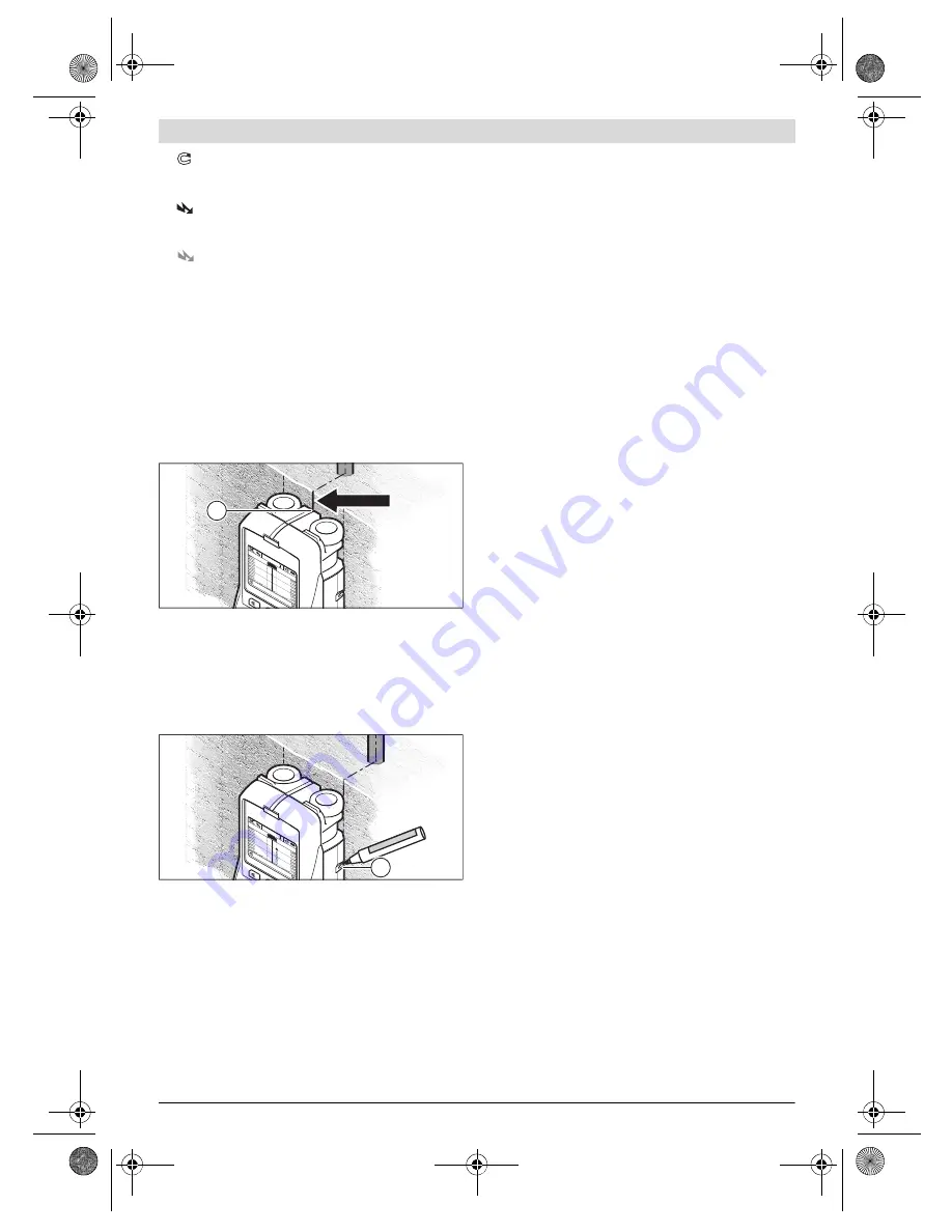 Bosch D-tect 150 Professional Original Instructions Manual Download Page 25