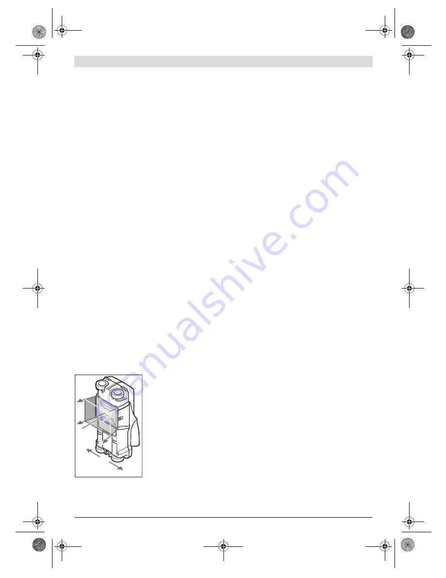 Bosch D-tect 150 Professional Original Instructions Manual Download Page 38