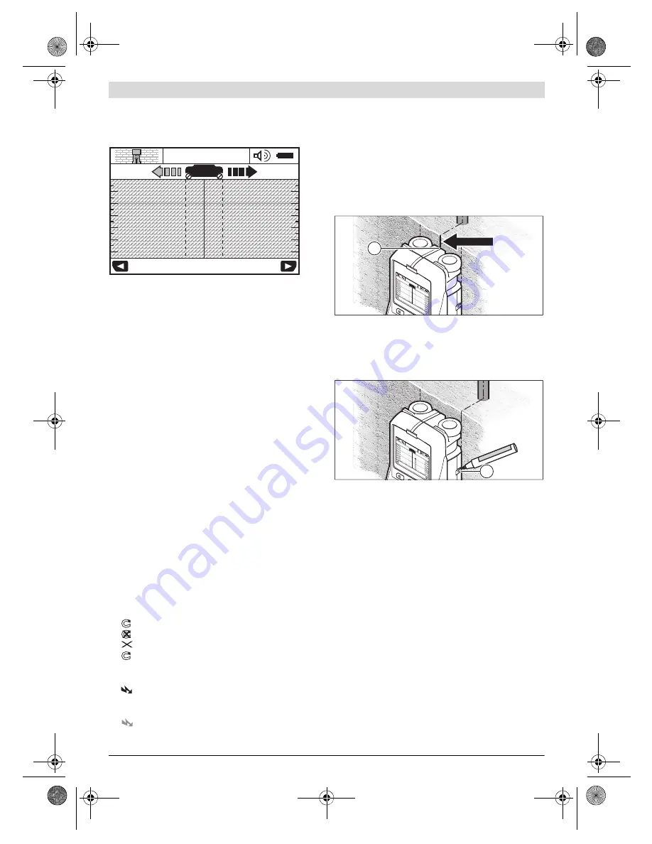 Bosch D-tect 150 Professional Original Instructions Manual Download Page 67