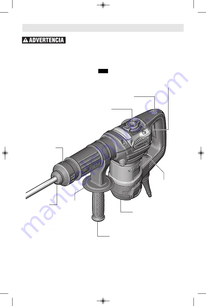 Bosch DH507 Operating And Safety Instructions Manual Download Page 25