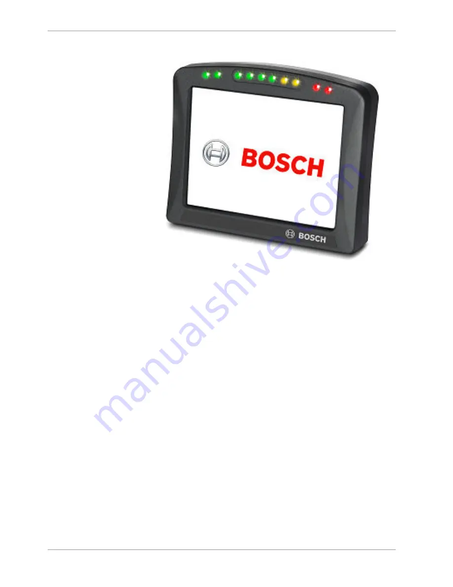 Bosch DISBLAY DDU 7 Manual Download Page 16