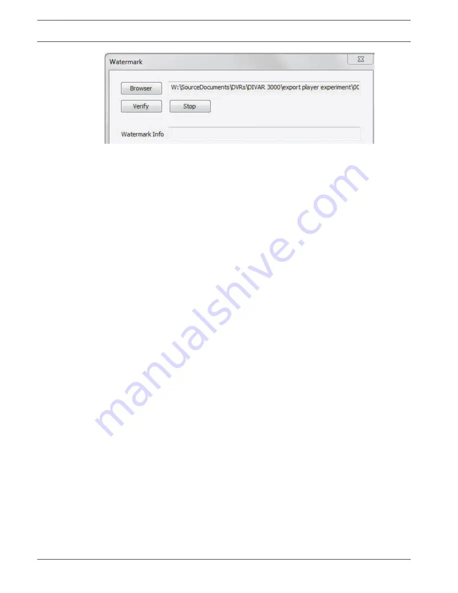 Bosch DIVAR 3000 Series Operator'S Manual Download Page 126