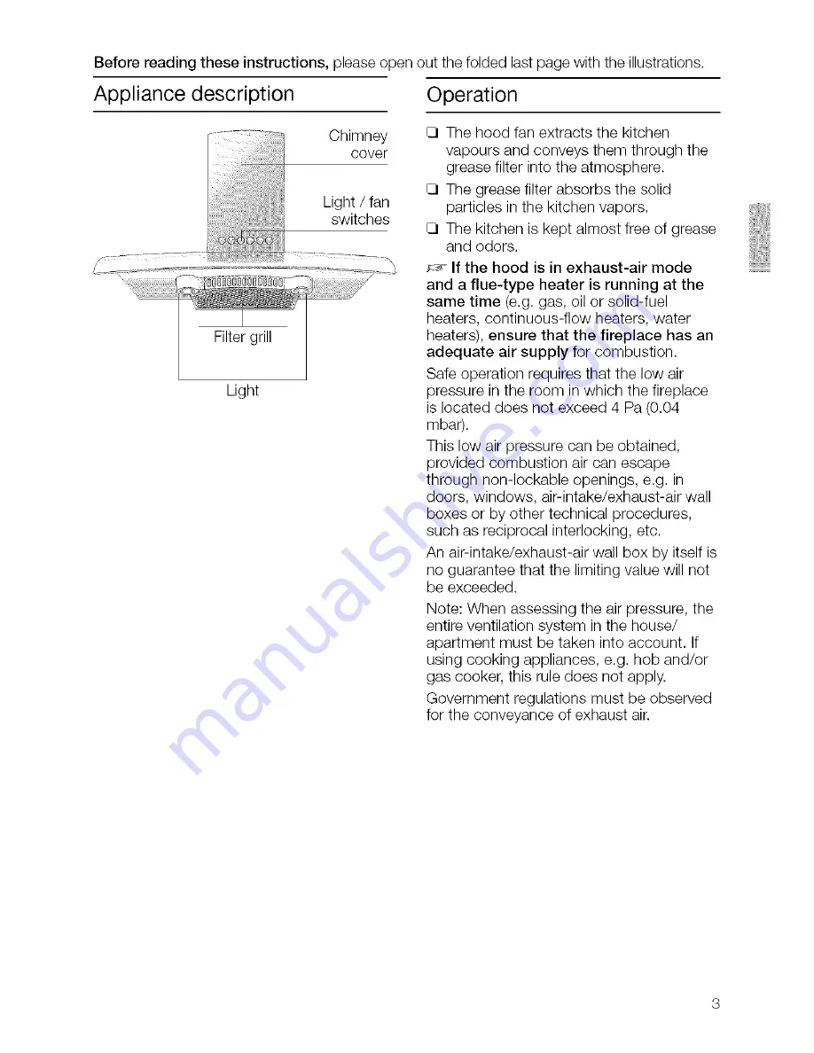 Bosch DKE95 Series User Instructions Download Page 3